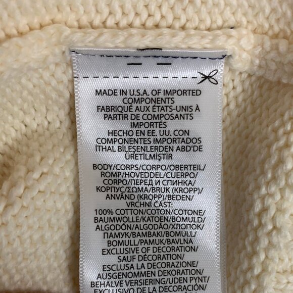 Polo Ralph Lauren USA American Flag RL Sweater Women's size Small Made in USA - Picture 4 of 14